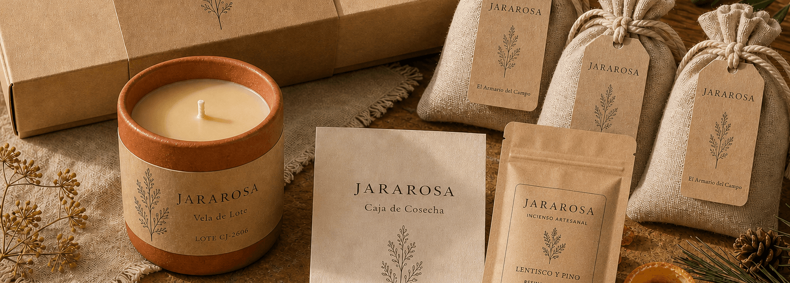 Caja de Cosecha botanical texture — raw Varies by Season ingredients