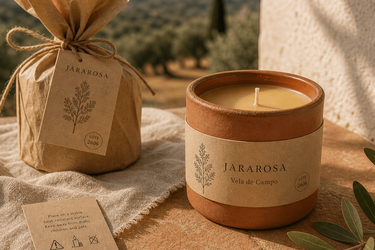 Vela de Campo — hand-crafted on our Andalusian finca