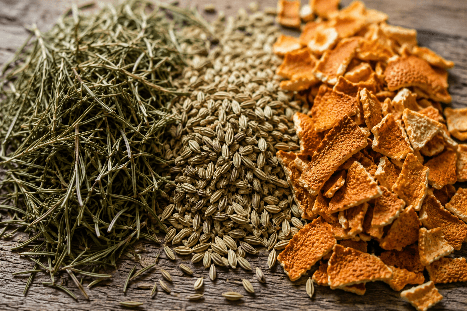 Raw ingredients for 衣橱香囊 — Andalusian campo botanicals