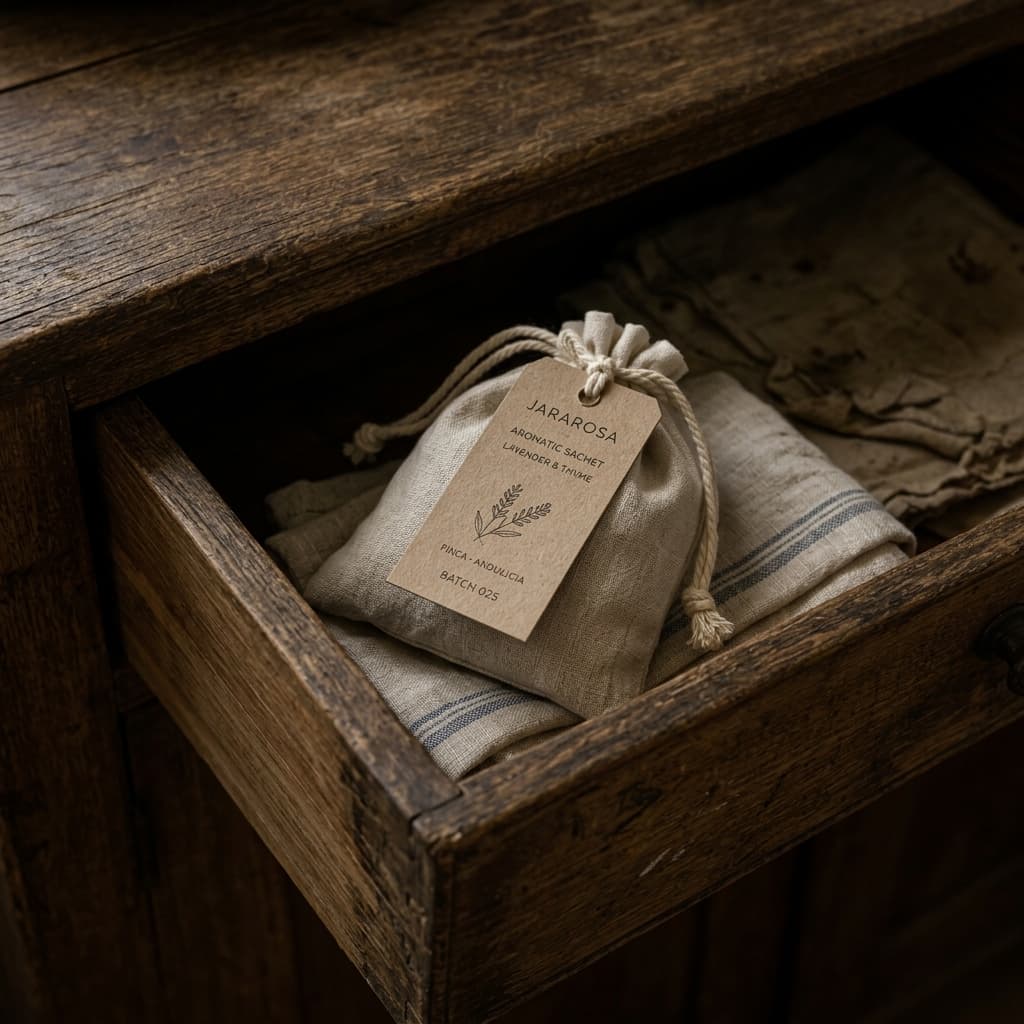 Wardrobe Sachets (Set of 3) — Jararosa small-batch Andalusian home fragrance