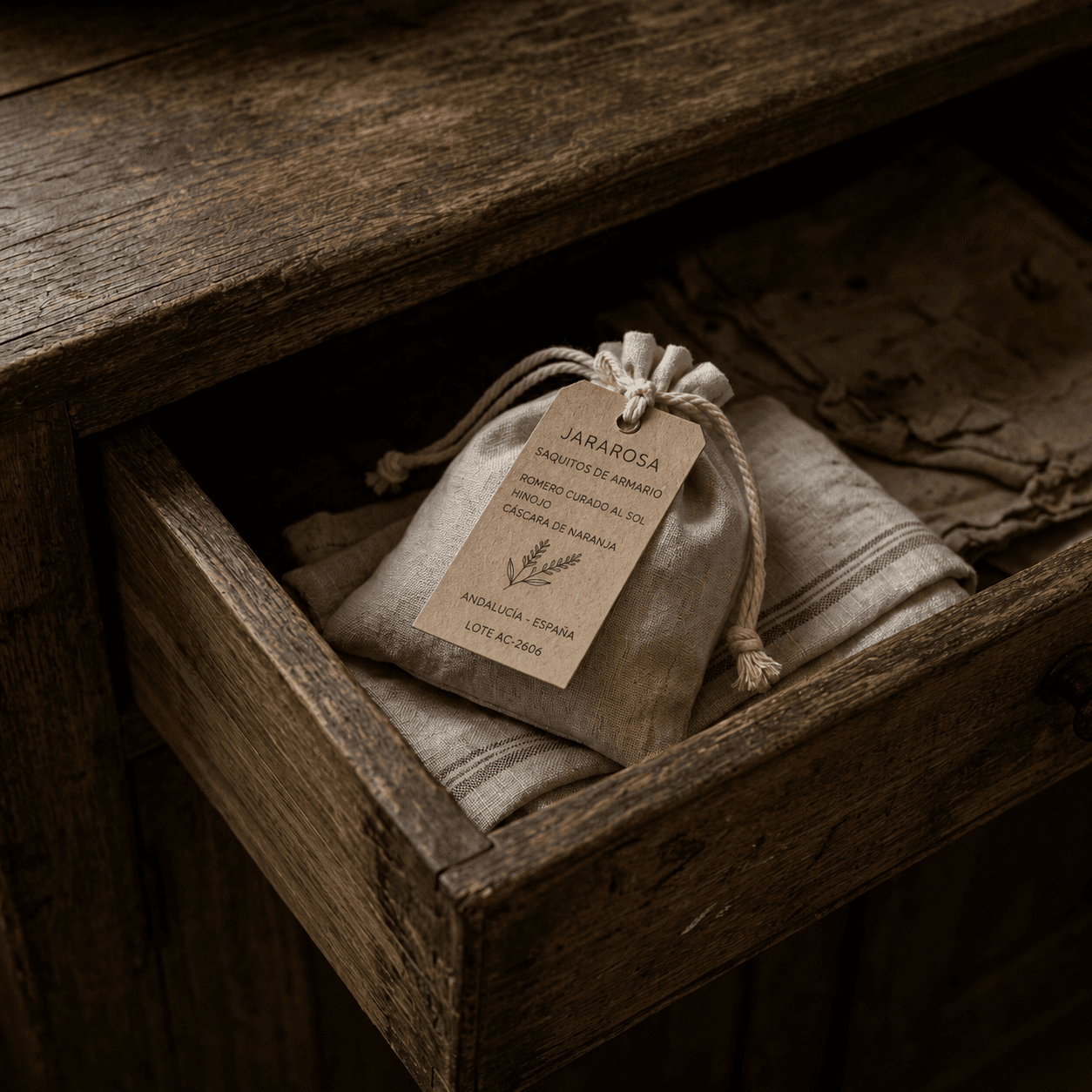 衣橱香囊 — Jararosa small-batch Andalusian home fragrance